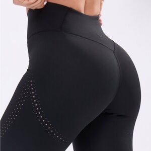 Sold Out BuffBunny Airbrush Laser Cut Leggings. New.